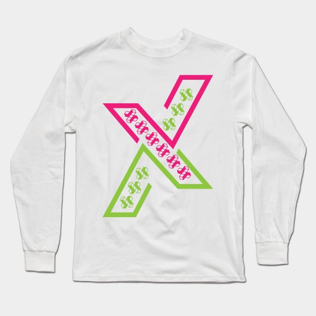 A sample x for you Long Sleeve T-Shirt by TeePixel Studio